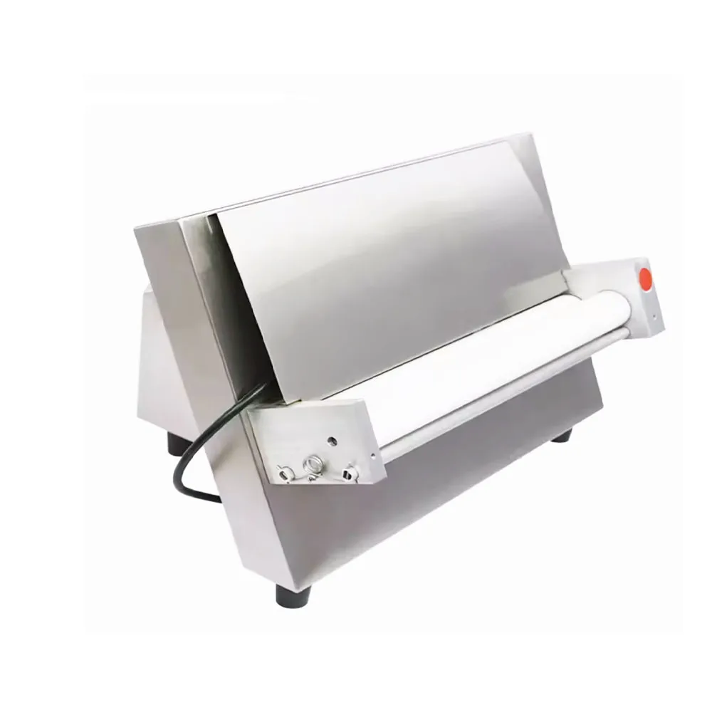 Wholesale Rolling Pizza Press Machine Automatic Pizza Dough Moulder Former Pizza Roller Sheeter Flattener Machine