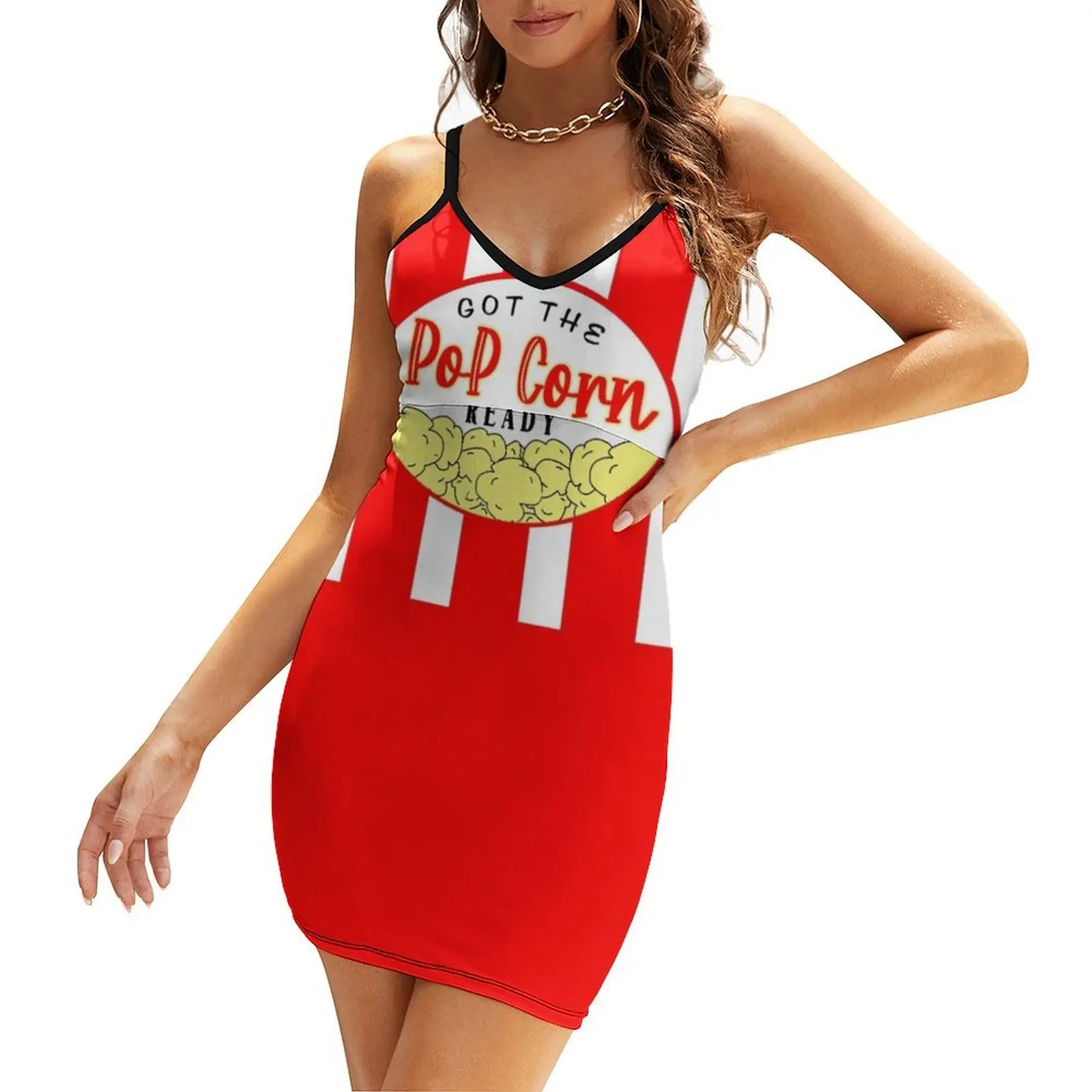 

Got the popcorn ready with background Sling Dress women's evening dresses dresses women summer 2025 wedding dresses for woman