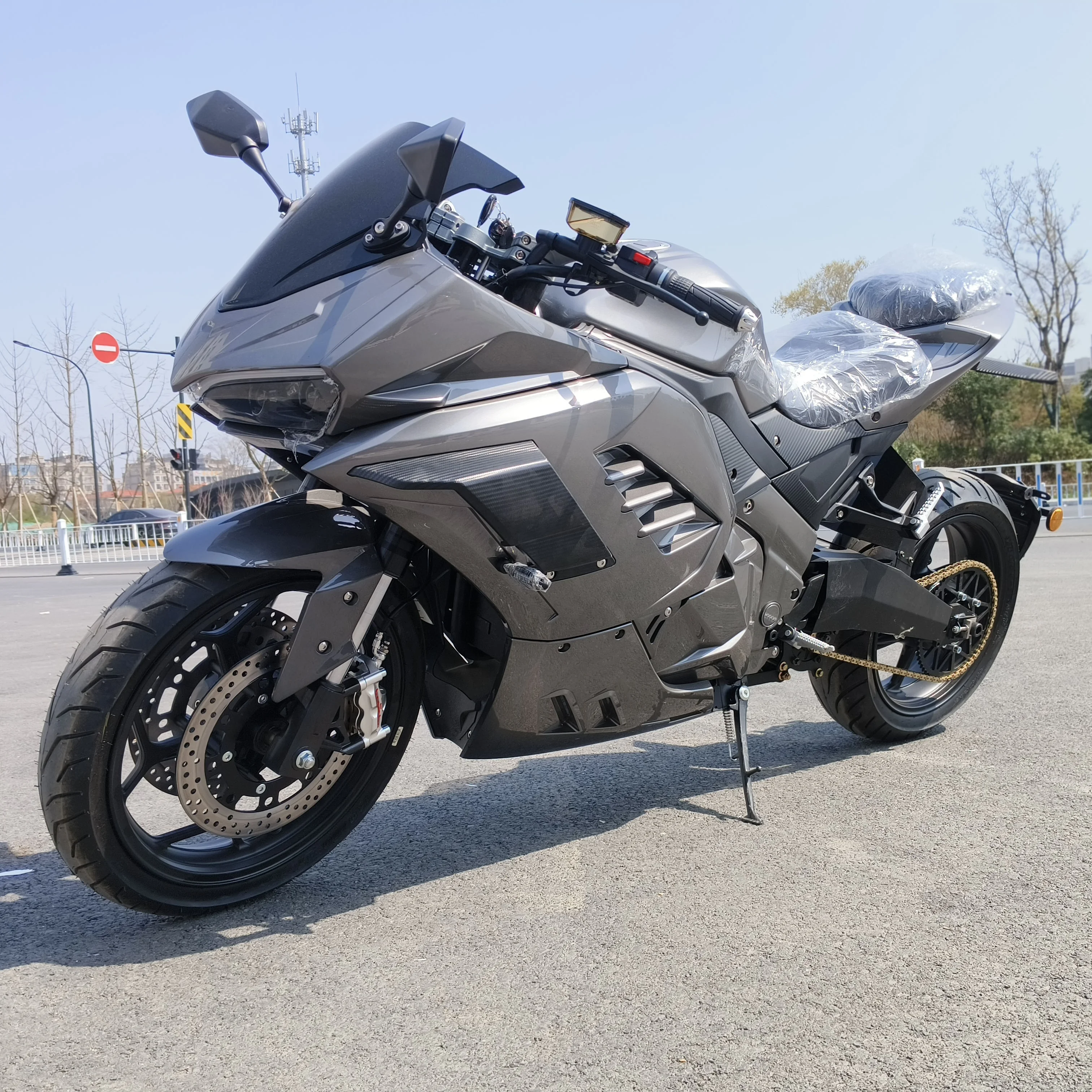 Adult Electric Central  Motor  motorcycle  with15kw 8000w motor fast speed and long range 200km