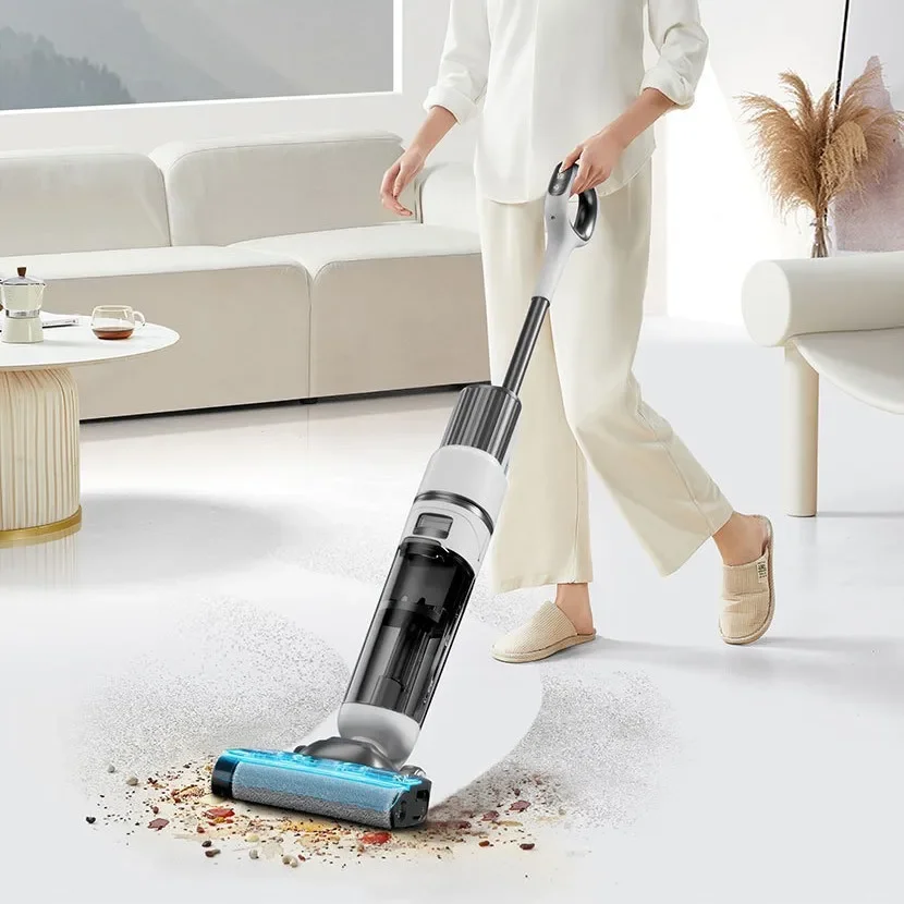 

Washing machine suction and towing machine Household mopping washing towing and sweeping Wireless
