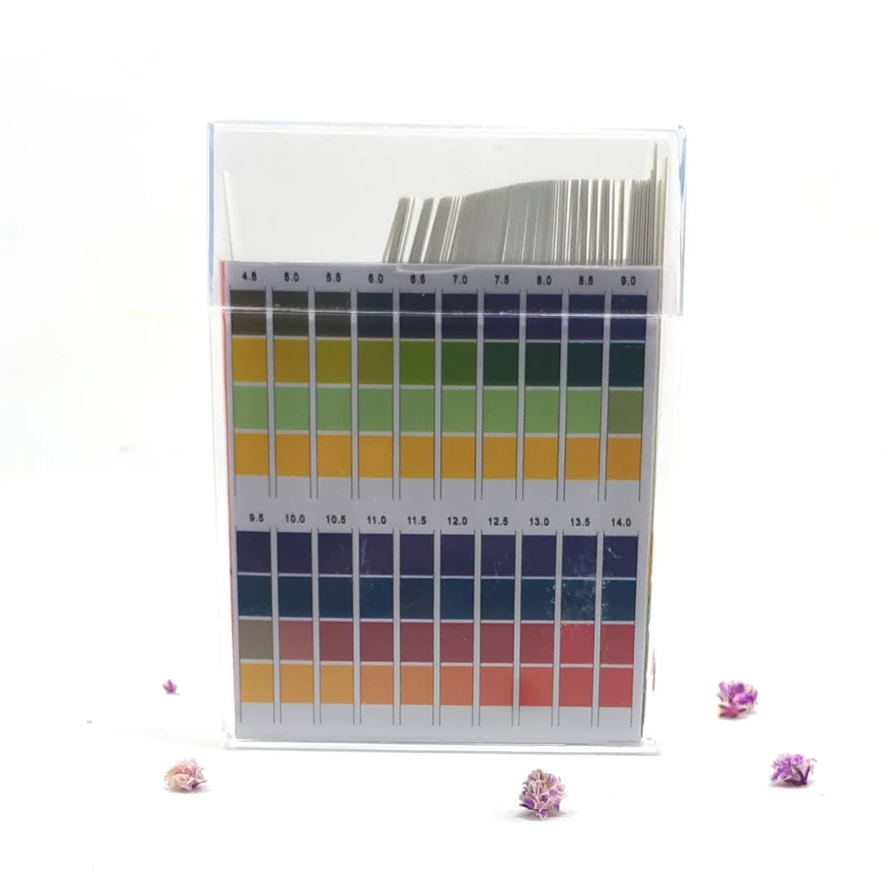 High Precision PH Test Paper For DF Laboratory Analysis 0 14 Range Indicator Strips Water Quality Monitoring Kit