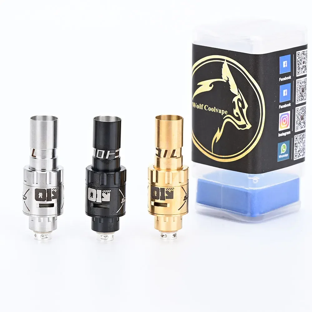 Wolfcoolvape RBA Protocol Ridge Style Bridge untuk Boro Mod BB Billet Box Vape WICK D XO Tank Kit Alat Penyemprot Yang Dapat Dibangun Kembali