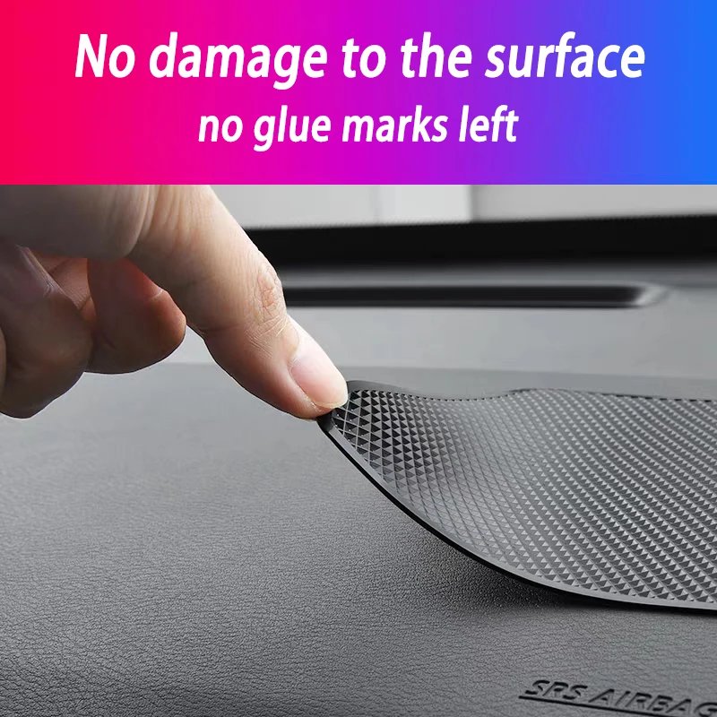 سيارة سيليكون المضادة للانزلاق حصيرة الهاتف المضادة للانزلاق الوسادة لكزس GS300 UX LS RX300 UX250h GS NX GX460 GX RX450h IS350 IS200 IS250 RX350 #4