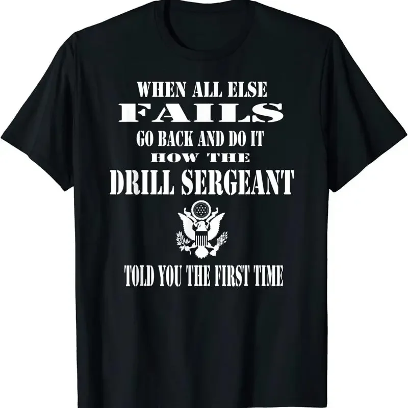 New Limited Army Drill Sergeant Idea Instructor T Shirt