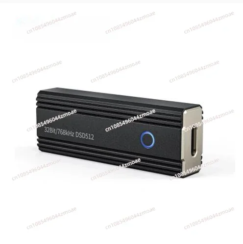 KA3 Portable USB DAC Headphone Amplifier ES9038Q2M DAC Chip 32Bit/768kHz DSD512 3.5/4.4mm Output for Android iOS Mac Window