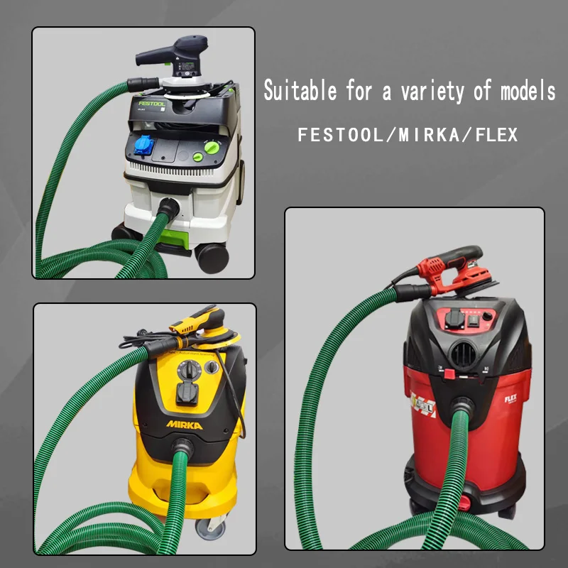 Hose Applicable for FESTOOL Electric Vacuum Cleaner Dust Collection Bucket Dust Absorption Pipe 3.5M/5M