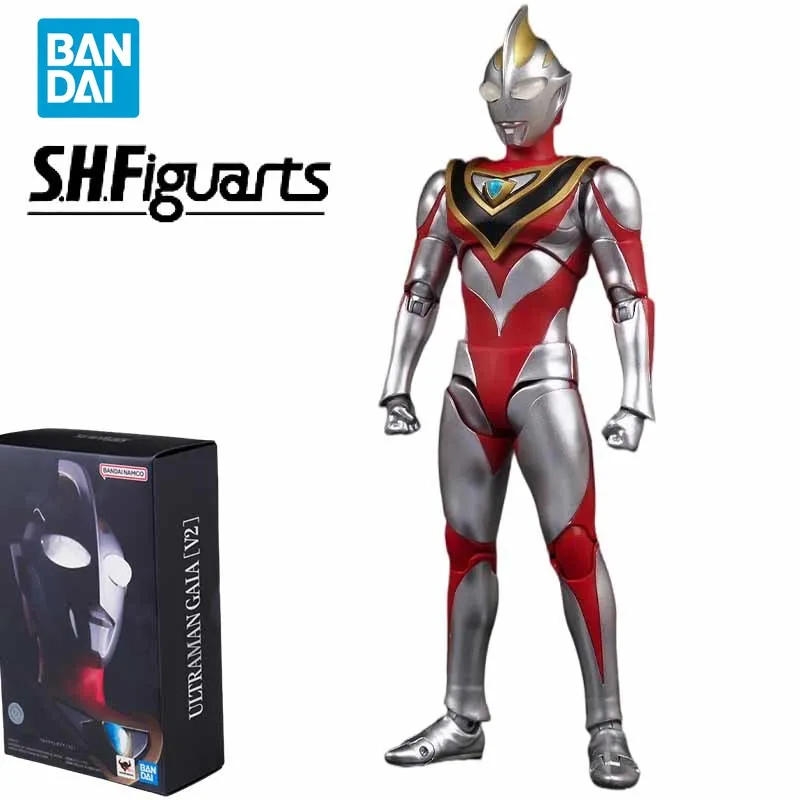 

Оригинальные оригинальные игрушки Bandai S.H. Фигуртс SHF Ultraman Gaia версия 2 экшн коллекционные искусственные игрушки для мальчиков