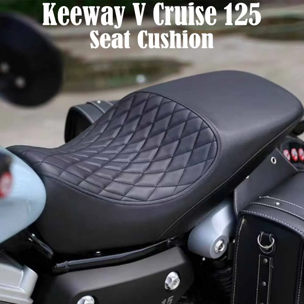 For Keeway V Cruise 125 Flat Seat Cushion Assembly Double Seat Cushion For Keeway V Cruise 125 Vcruise125