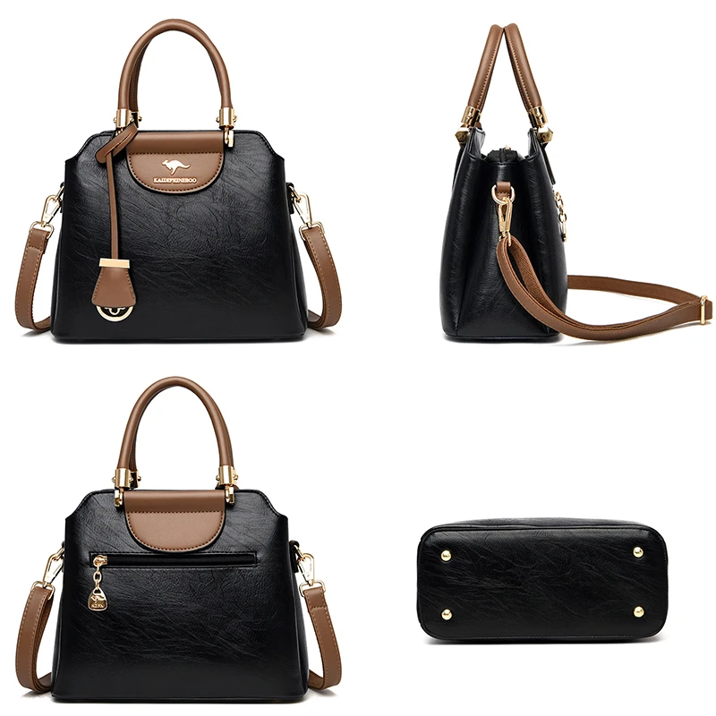 Imagem -05 - Bolsas Crossbody Pequenos de Couro Genuíno para Mulheres Bolsa de Ombro Simples Bolsas Luxuosas Marca Designer Casual Nova Sac 2023