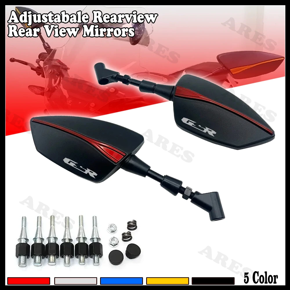 

Universal Motorcycle mirror CNC side Rearview for SUZUKI GSR400 GSR600 GSR750 GSR 600 400 750