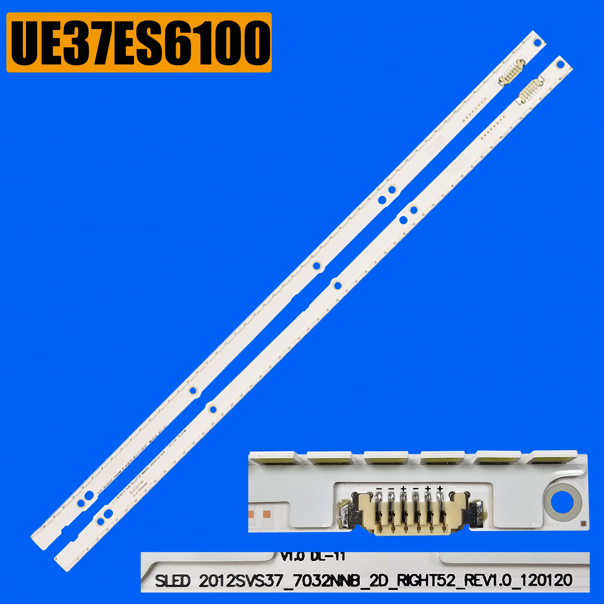 LED Backlight Strip For UE37ES6300 UE37ES6307 UE37ES6307U UE37ES5500P UE37ES6100W SLED_2012SVS37_7032NNB_2D_RIGHT52_REV1.0_12012