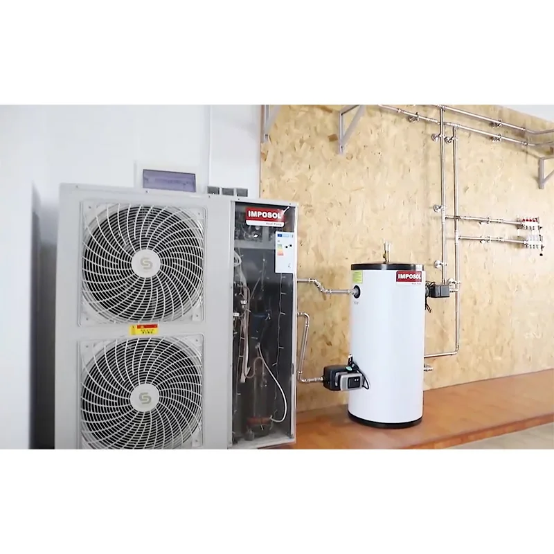 R32/R290 Europe Standoff 3-25kw Mitsubishi Compressor Solar Geothermal Heat Pump Water Heater For Outdoor Hotel Use