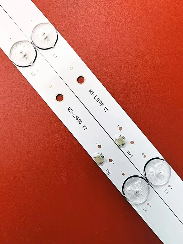 led الخلفية ل Hon Teng 32UD8A R3201 داهوا شاشات كريستال بلورية DHL22-F500 ضوء بار MS-L3606 V2 56.8 سنتيمتر 6LED 3 فولت