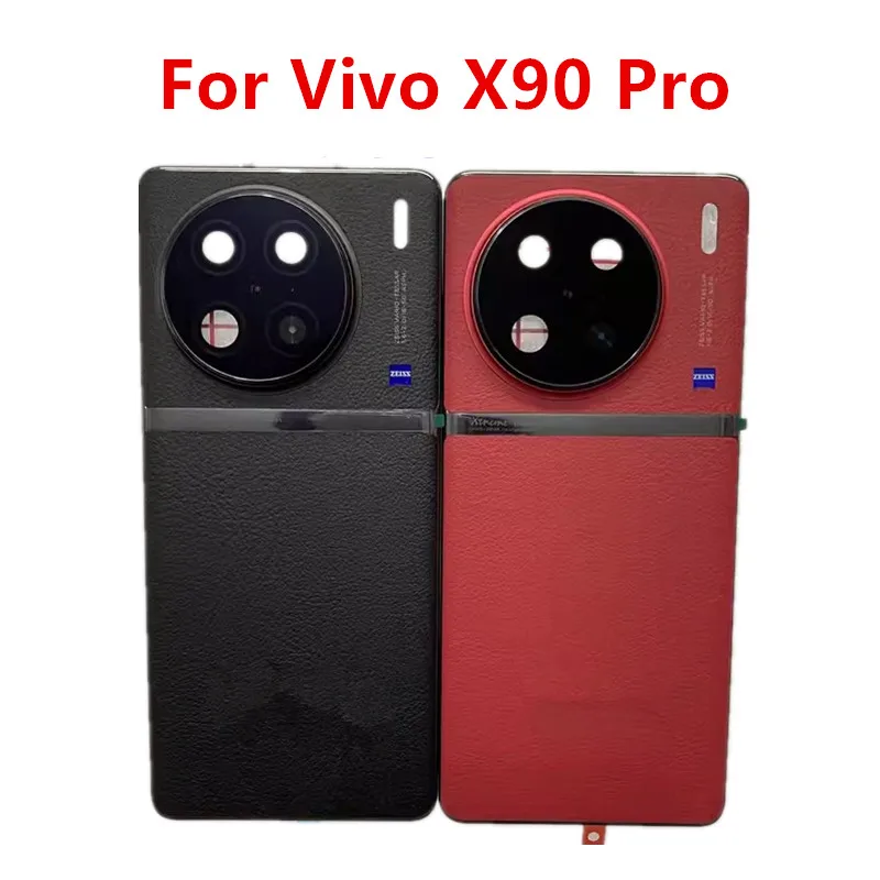 

X90Pro Housing For Vivo X90 Pro 6.78“ Battery Cover Repair Replace Back Door Phone Rear Case + Camera Lens