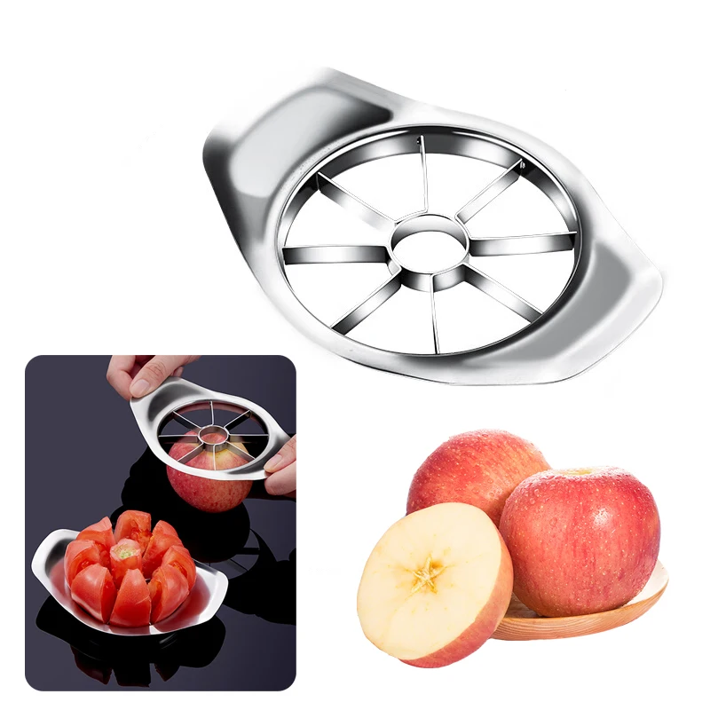 

Stainless Steel Apple Cutter Slicer Vegetable Fruit Tool Fruit Slicer Kitchen Gadget Kitchen Accessories multifunctional Tools 1