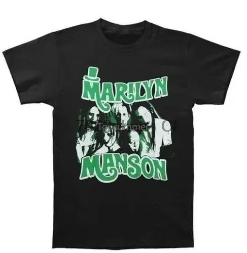 

Vintage Marilyn Manson Smells Like Children New T-Shirt Black Cotton Size