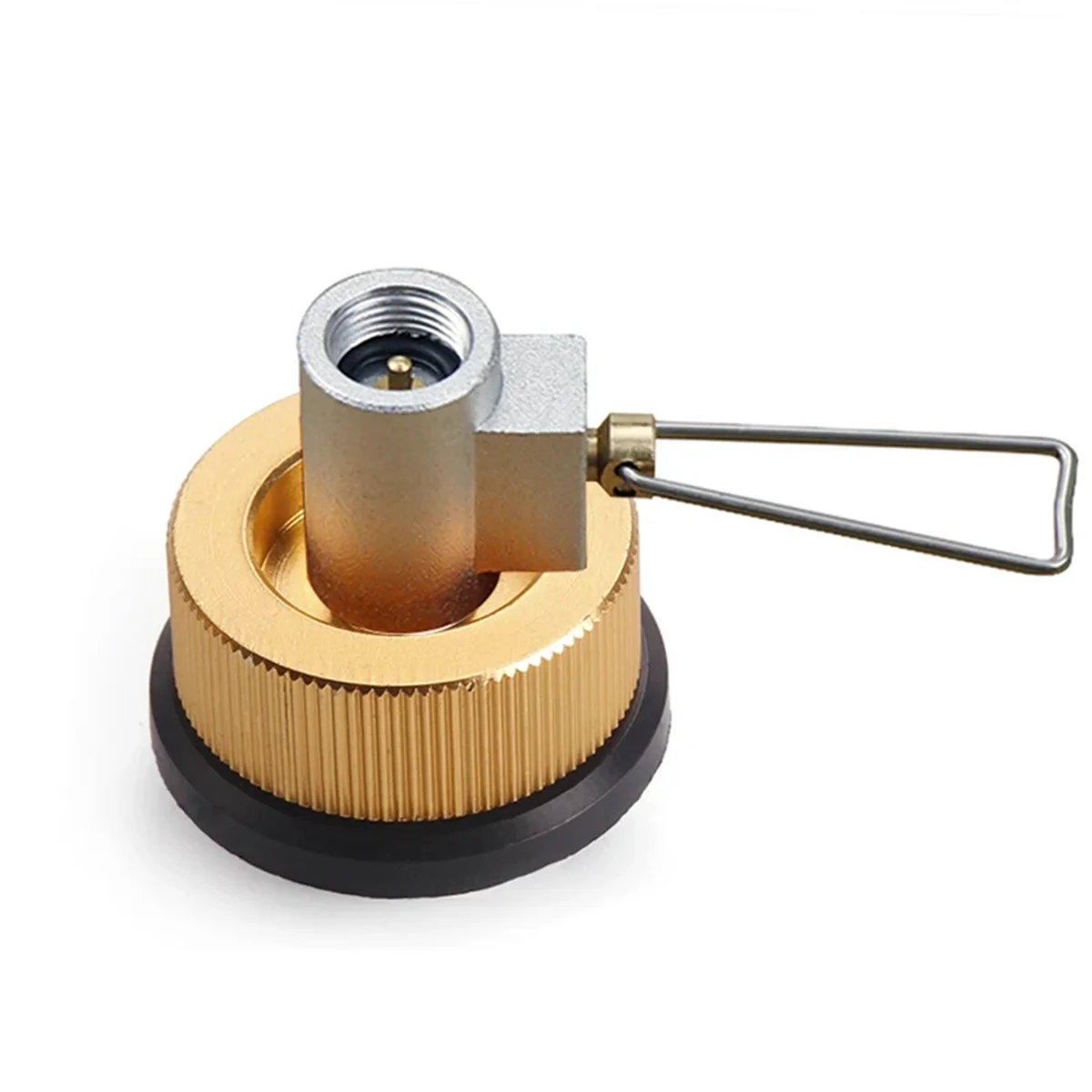 NOCM Camping Gas Saver Plus Gas Converter Refill Adapter Shifter Small Propane Tank Inlet Valve Cylinder Convertor, A