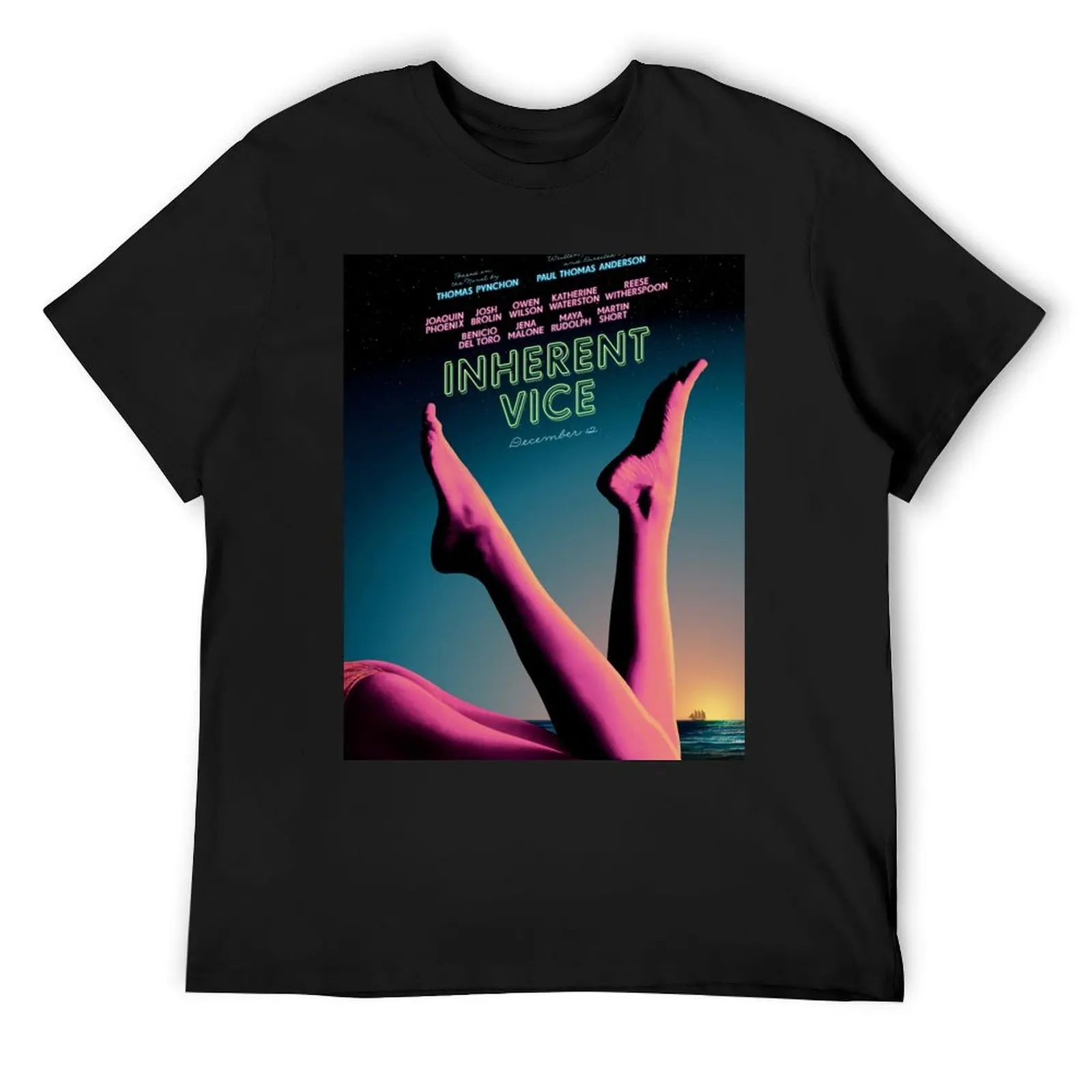 Inherent Vice T-Shirt graphic t shirts plus size clothes mens fashion