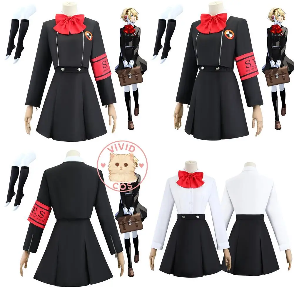 popular-anime-character-cosplay-costume-aigis-black-uniform-dress-set-role-play-women-wig-for-comic-con-halloween-party-outfit