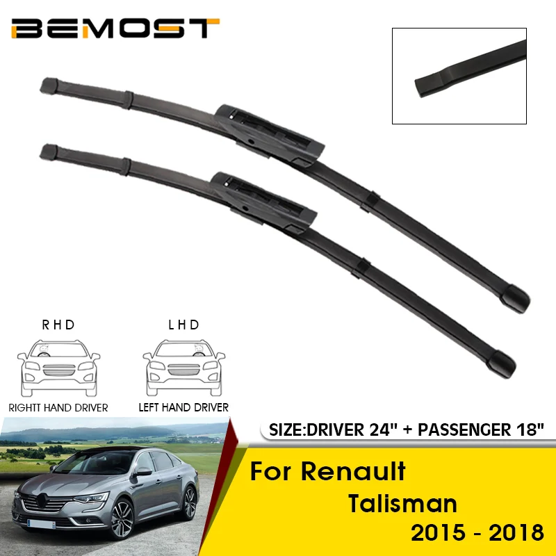 Car Wiper Blades For Renault Talisman 2015-2018 Windshield Windscreen Front Window Blades  24