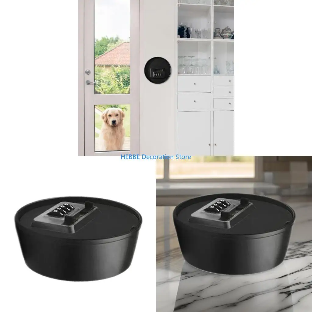 B0KC Hiddens Safe for Personal Items and Valuables with Secure Lock Cash Storage Box