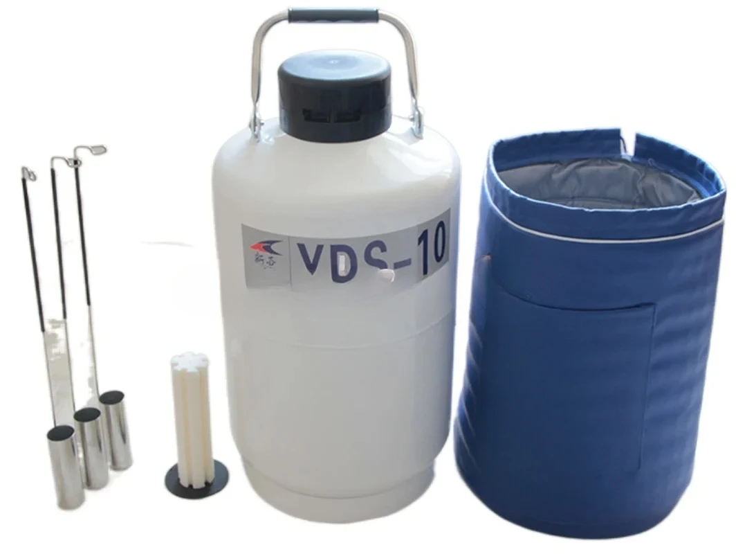 High Quality 10/20L Liquid Nitrogen Container, Low-temperature Tank Container For YDS-10