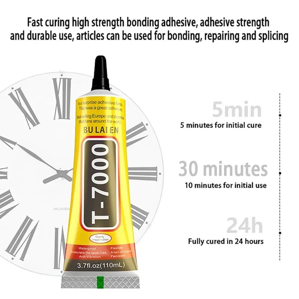 1pcs T7000 Glue Black Adhesives Phone Glue For DIY Screen Repair Sticky Glue For Tablet PC Repair Screen Glass Frame 15/50/110ml