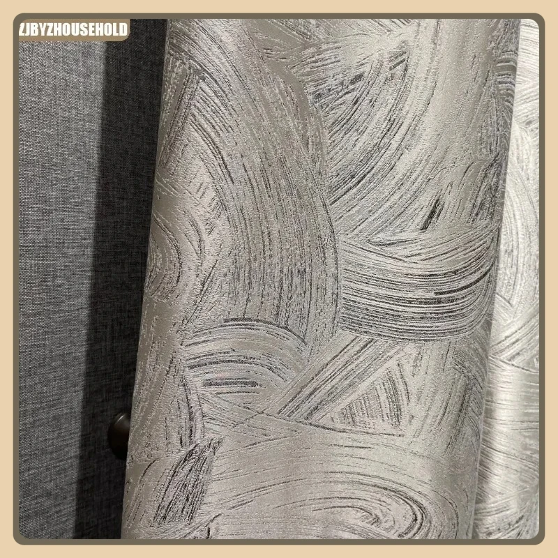

Fashion Curtains Simple Modern Curtains for Living Dining Room Bedroom Light Luxury Blackout Finished High-grade Atmosphere