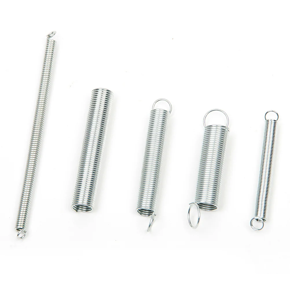 

200pcs Spring Assortment Galvanized Spiral Springs For Automotive Engine Medical Electronics Durable Extension Spring Set