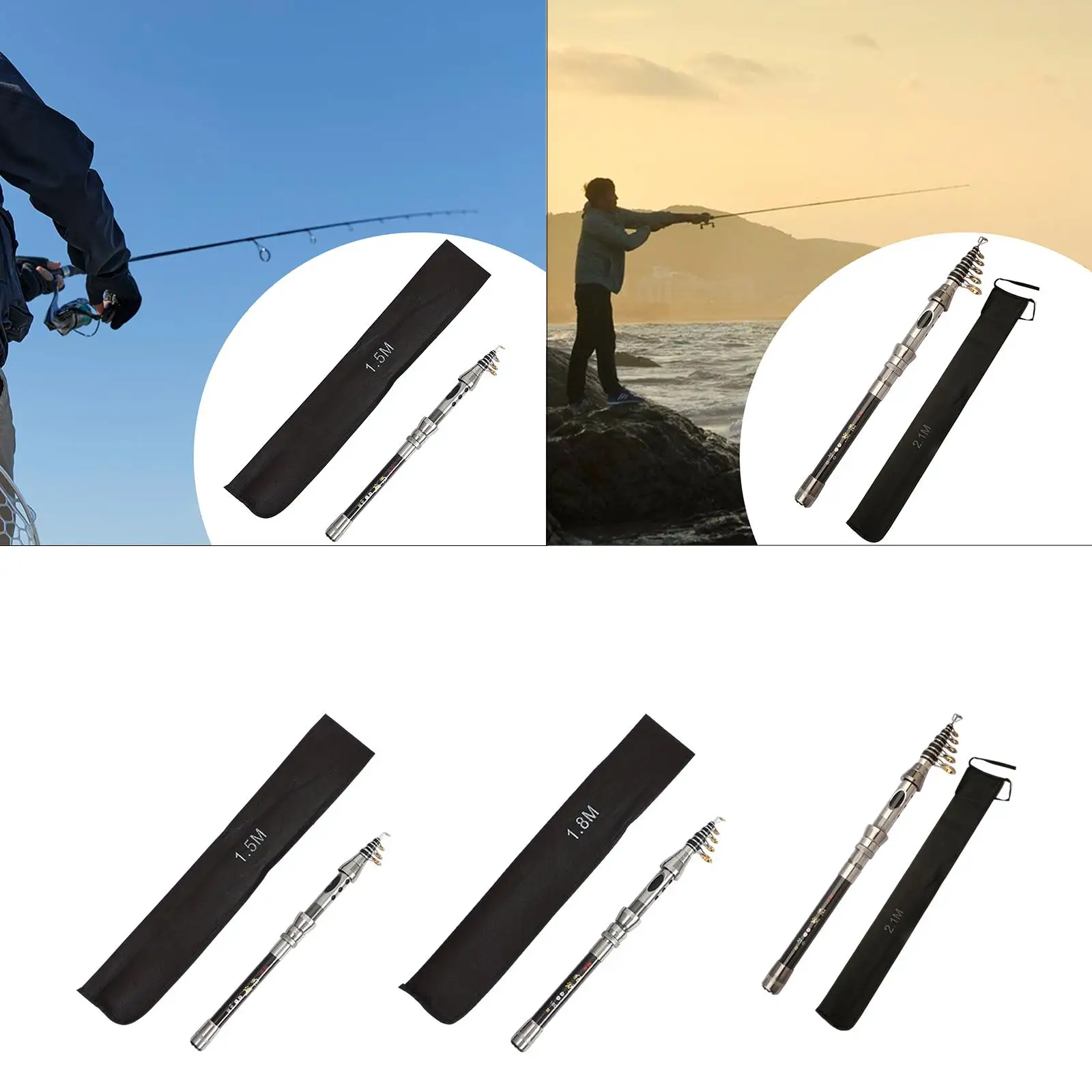 

Удочка Простое в эксплуатации оборудование Легкий портативный для морского пруда Озеро