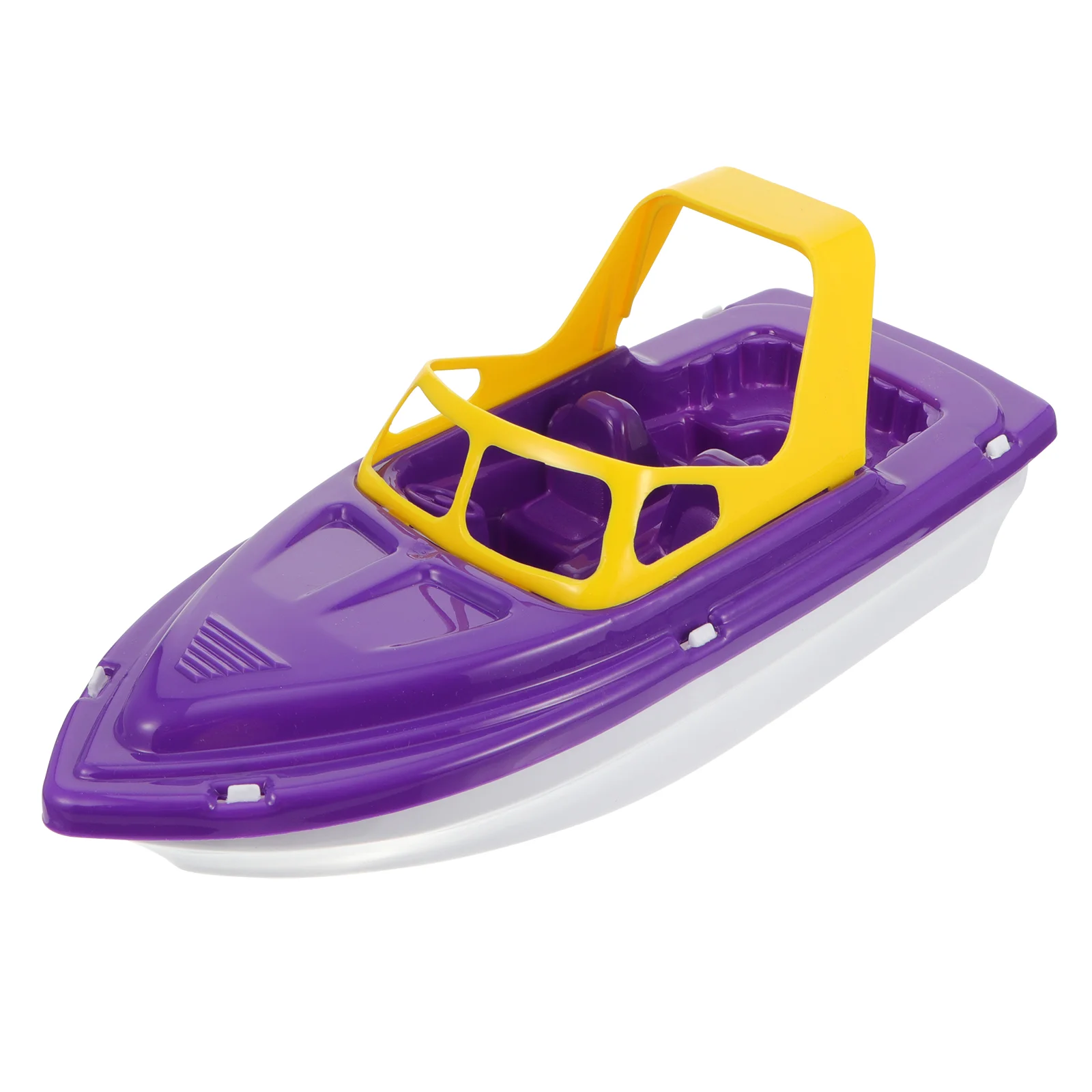 Speedboat Lifeboat Taking Shower Plaything Mold Free Bath Toys Cars Mini Tub Child