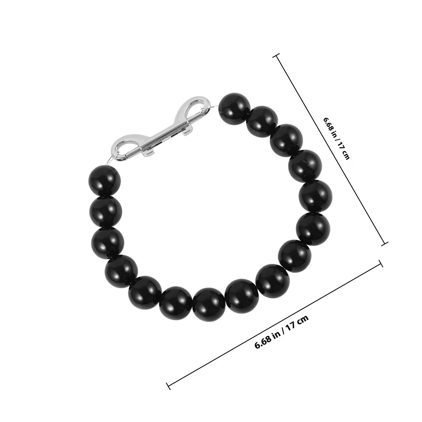Heavy-Duty Flagpole Retainer Ring with Beaded Design for Windproof Flag Stability Indoor Outdoor Porch Balcony Garden Use