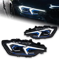 AKD Car Lights for BMW F30 LED Headlight Projector Lens F31 Head Lamp 318i 320i 325i 328i 330i 335i DRL Automotive Accessories