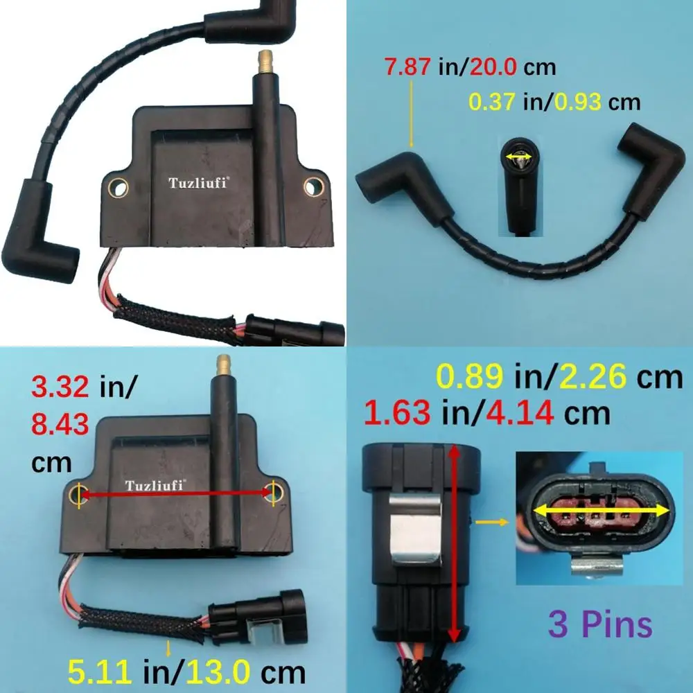 

External Ignition Coil for Ski-Doo 512060644 512060711 512060810 512060877 512060953 Expedition 600 800 Freeride 800R GSX 600 80