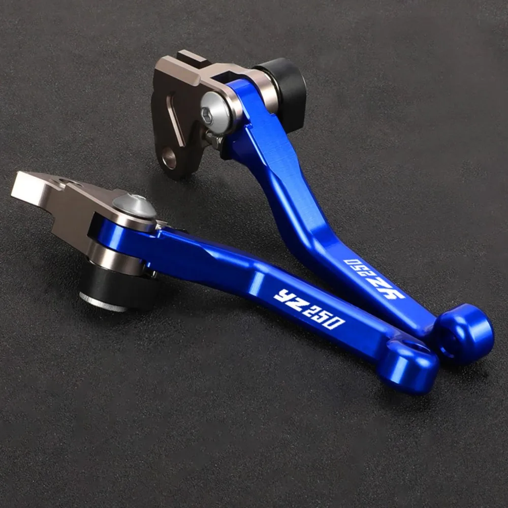 YZ 250 FOR YAMAHA YZ250 2008 2009 2010 2011 2012 2013 2014 Motorcycle Brake Clutch Levers Motocross CNC Pivot Dirt Bike Handle