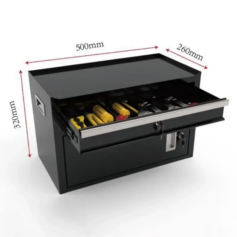 Iron Drawer Type Tool Box Professional Drawer Organizer Desktop Tool Box Multiple Styles Safety Hard Hardware Office Products