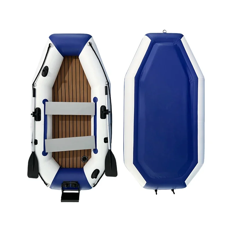 New Product Drifting Boat Water Play Rowing Kayak Floating Boat Pvc Electric Motor Inflatable Small Rubber Fishing Boat