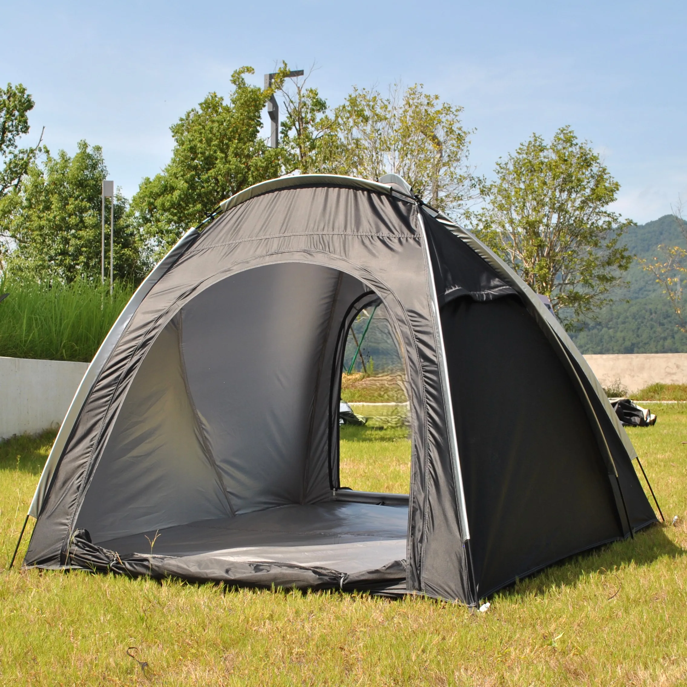 

Высокое качество, 4-местная хрустальная палатка, водонепроницаемый солнцезащитный козырек, уличная семейная палатка с планетой, шаровая палатка для кемпинга и путешествий