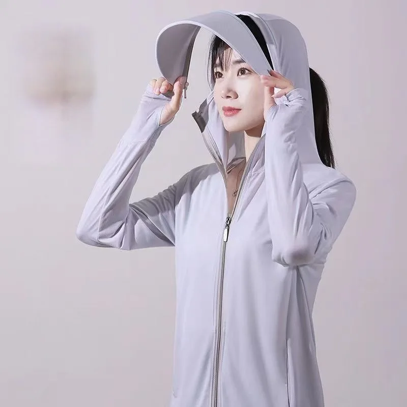 2026-Summer-Men's-Ice-Silk-Sun-Protection-Hooded-Jacket-Detachable-Brim-UV-Protection-Windbreaker-Fishing-Suit-For-Men-Women