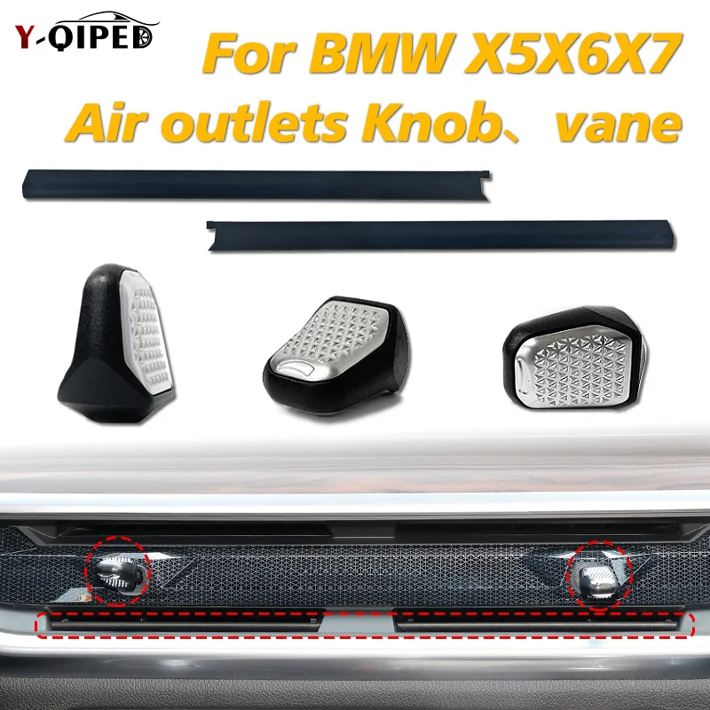 The air conditioning air outlet paddle repair kit replacing for BMW X5 X6 X7 air outlet blades G18 G06 G07 AC vent accessories