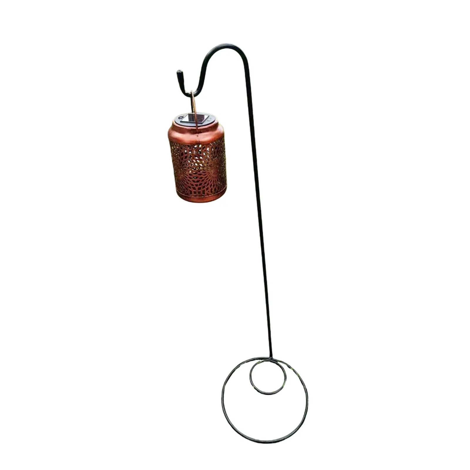 Rust Resistant Iron Shepherd Hook for Garden Lantern Display Outdoor Patio Indoor Decor Lighting Fixture Stand