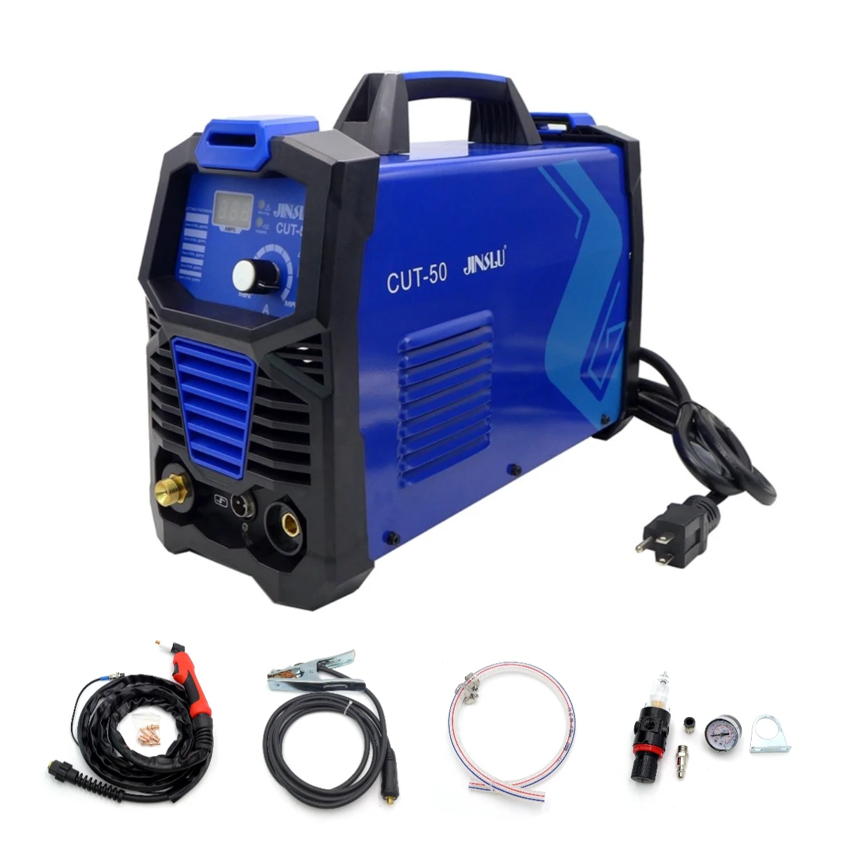 

JINSLU Plasma Cutter Equipment 50A 110V/220V IGBT High Frequency Inverter Cutting Machine CUT50 CUT-50 for Carbon Steel