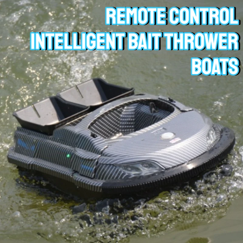 Intelligent Fishing Boat Fishing Equipment Bait Boat Remote Control High-power Lure Baits Thrower Boats Multifunctional Tackle