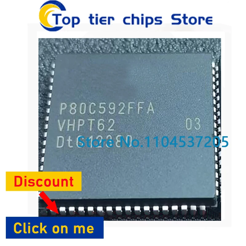 1 шт./лот P80C592FFA P80C592 PLCC68