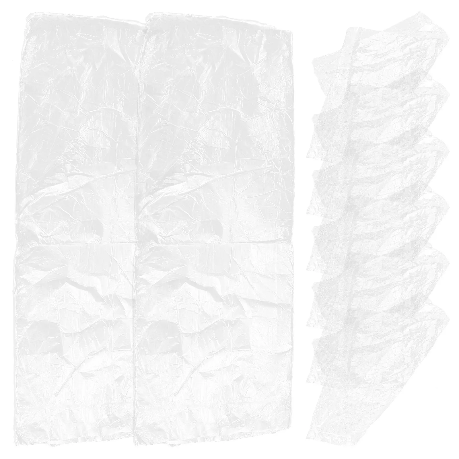 400枚入り使い捨てバスバッグ-厚手プラスチック製ペディキュアライナー-スパサロン用品-ポータブルフットタブライナー-ウォークチェア-フットケア