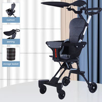 IMBABY Baby Stroller Lightweight Strollers Portable Trolley Two-Way Seats Travel Stroller Folding Baby Carriages