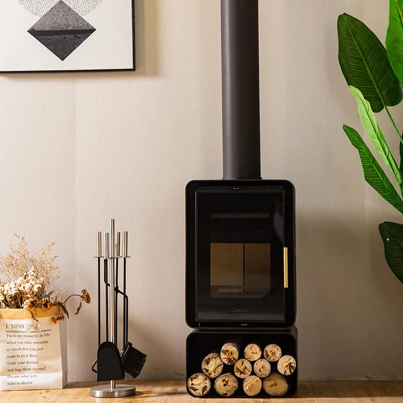 China factory directly small freestanding wood burning stove