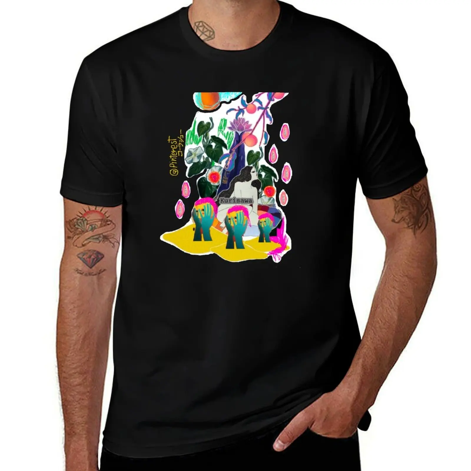 

“Emotions in Bloom” T-Shirt anime figures custom shirt anime blanks mens plain t shirts