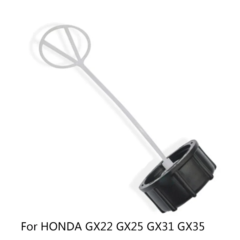 Gas Fuel Tank Cap Replacement Black For HONDA GX22 GX25 GX31 GX35 Engine Motor Part Easy Installation High Durability.