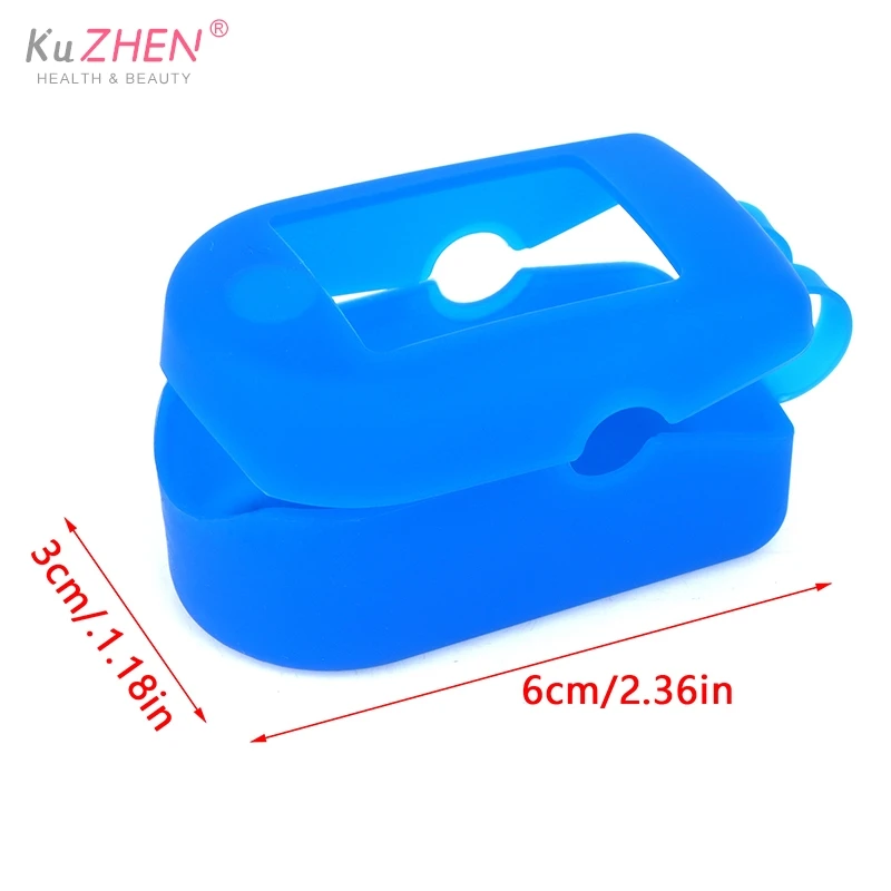 1PC Silicone Storage Bag Finger Clip Oximeter Protective Case Medical Oximeter Protective Holder Finger Pulse Protective Bracket